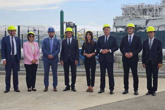 Predsjedavajući Doma naroda PSBiH dr. Dragan Čović posjetio LNG terminal na Krku